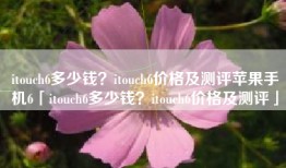 itouch6多少钱？itouch6价格及测评苹果手机6「itouch6多少钱？itouch6价格及测评」